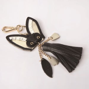 오운유 사막여우 키링 (Black) 열쇠고리 키홀더 인형키링 백참 백꾸