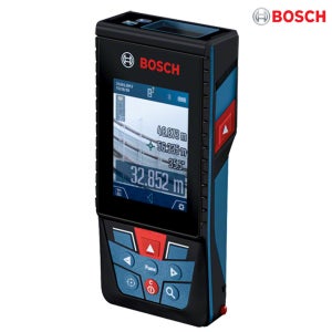 BOSCH 전문가용 레이저거리측정기 150C (150m) 2.8인치 뷰파인더/카메라줌기능 방수방진 IP54 길이 면적 부피 거리