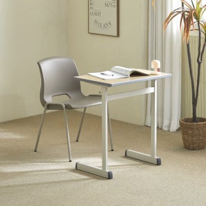 [내일출발] 학원 책상 뉴맥스스페셜책걸상 베이직 카키 학교 책상 의자 세트 1인용
