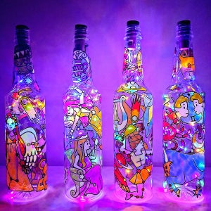 별자리 무드등 만들기 키트 LED 병조명 체험활동 프로그램 재료