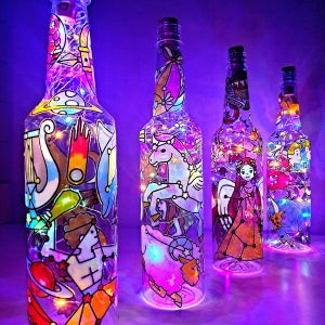 별자리 무드등 만들기 키트 병조명 DIY 미술 활동