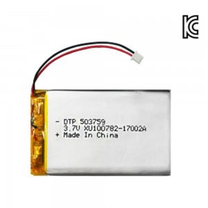 [리튬폴리머] DTP 503759 3.7V 1200mAh