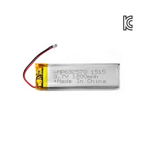 [리튬폴리머] MP 632570 3.7V 1200mAh