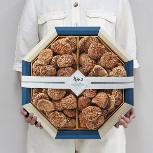 정성담은 흑화고 표고버섯 종합 선물세트 430g 슬로우팜 명절선물세트