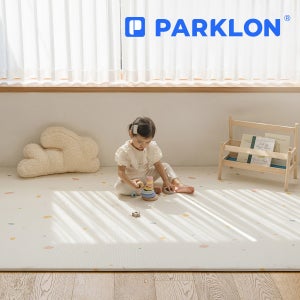 파크론 라퓨어 235/250 거실매트 유아 층간소음 어린이집 PVC 놀이방매트 더블헤링본 그레이 235x140x1.5cm