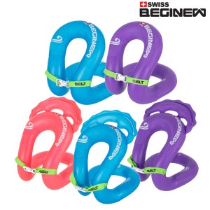 스위스비기뉴 넥튜브 2중 에어튜브 부력보조복 구명조끼 주니어 성인 25K~80KG