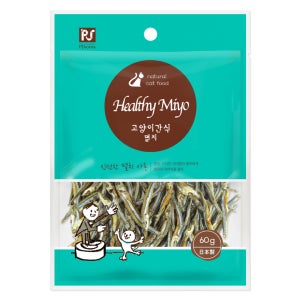 헬씨미요 멸치 60g 저염분 건조 간식