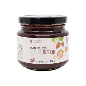 장수이야기 순진한 딸기잼 280g 국산