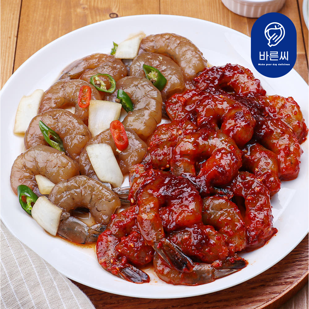 <b>바른</b>씨 깐새우장 간장 양념 270g