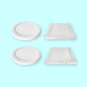 장수램프 LED 엣지등 원형 직부등 20W 22cm 베란다 복도 계단 발코니 창고