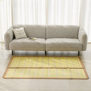 한일카페트 시원한 여름 밤부 대자리 여름자리 대나무 돗자리 단품 세트 세석 1인용(85x185)