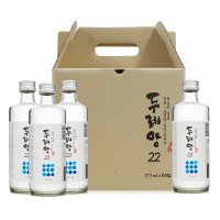 두레앙 천안 거봉 포도 증류주 선물세트 22도 375ml x 6