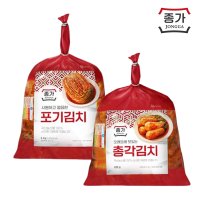 종가집 포기김치4kg+별미김치 900g/1kg