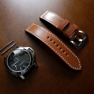 도치기 파네라이 스트랩 주문제작 24mm 22mm 애플워치 울트라 49mm 가죽 시계줄