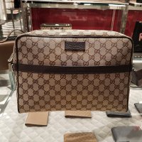 구찌 GG 캔버스 남녀공용 메신저 크로스백 449173 GUCCI GG Canvas Messenger Bag