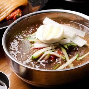 [ 참도깨비 25년 원조 ] 평양냉면10인분 면2KG + 육수10봉 물냉/비냉/반반 냉면 밀키트 무김치
