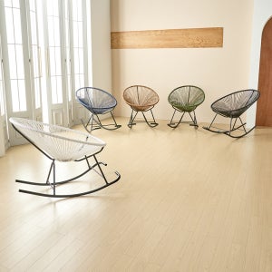 가구로드 뉴코드체어 스윙 라탄 야외 흔들 의자 아카풀코 테라스 라운지 카페 의자