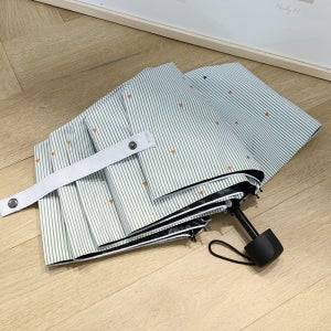 UV 자외선차단 3단 암막 땡큐 스트라이프 우양산