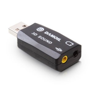 USB 컨터 사운드 카드 5.1 채널 오디오 외장 형 휴대 용 컴퓨터 노트북 PC 소리
