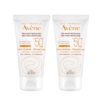 아벤느 선 미네랄 크림 SPF50+ 50ml x 2개세트