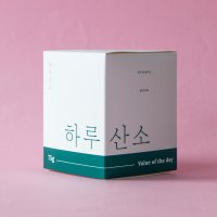 하루산소L 5개월 가정용 산소발생기 고체산소 공기정화 산소한그루 산소캔 휴대용 차량용