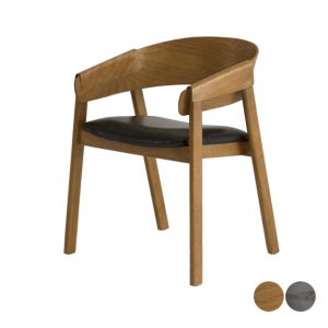 원목의자 라운드의자 인테리어 비아암체어