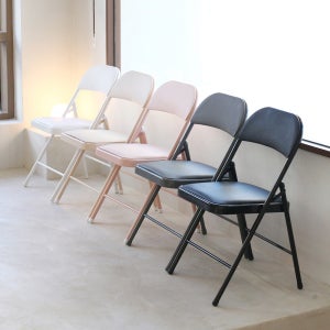 뷰티즈체어 팔로 교회 접이식 접의자 쿠션 행사용 간이 간의 철제