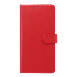 다이어리 지갑 케이스 프리미엄 레드, LG X6 2019