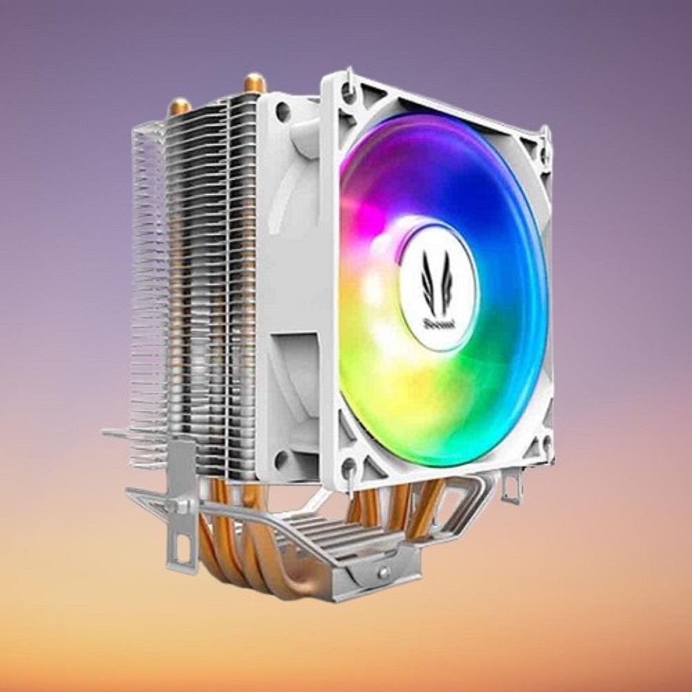 3RSYS Socoool RC100 RGB 실버 CPU 공랭 인텔 AMD CPU쿨러