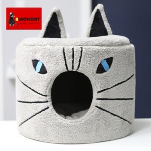 [먼치킨] 캣홈 (그레이/대형)