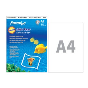폼텍 잉크젯 전용지 FP-9570 A4 100매 프리미엄 사진품질 출력 용지