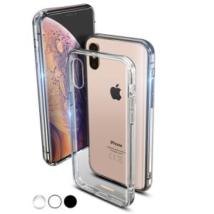 고부기 강화유리 클리어 케이스 투명, 아이폰X