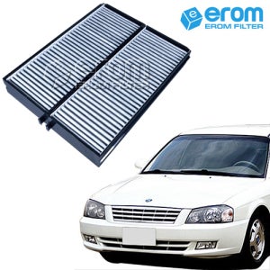 옵티마 에어컨필터 2개세트 (03~05년) 활성탄 054C 976193D100 호환