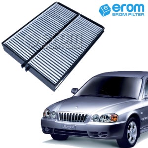 옵티마 리갈 에어컨필터 2개세트 (03~05년) 활성탄 054C 976193D100 호환