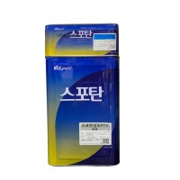 KCC페인트 옥상방수 우레탄페인트 스포탄 상도 12.6L 회색