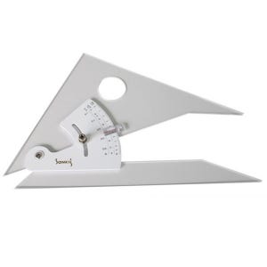 산키스 각도자 30cm SK-AT 각도기 제도 측정