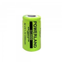 [Ni-CD충전지] 파워랜드 니카드 SC2000 벌크1개입 1.2V 2000mAh