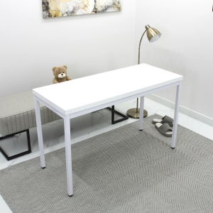 오디엔트 슬림 컴퓨터책상 1200 x 500 홈오피스 거실 사이드 심플 노트북용 철제