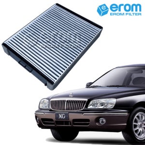 그랜저XG 에어컨필터 2개세트 (98~02년 2월) 활성탄 060C 9761938100 호환