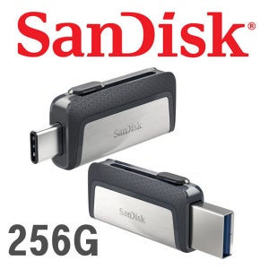샌디스크 울트라듀얼 OTG3.1 usb 256기가 [C타입]스마트폰호환 256G