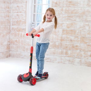 신제품 알파카 크레용 접이식 킥보드 어린이 스쿠터