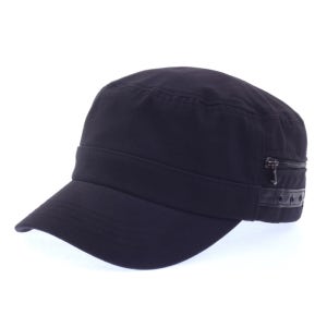 찬스ChanS 브랜드 지퍼 군모 봄 밀리터리 캡 여자 남자 모자CA-C5506