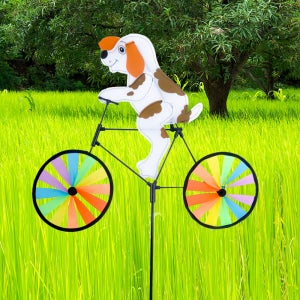 정원용 바람개비 (자전거타는강아지)