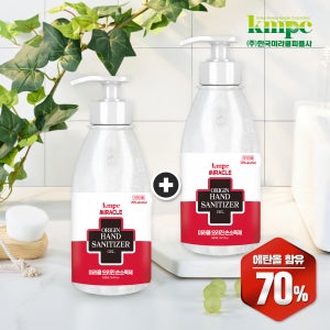 미라클 오리진 손소독겔 500ml x 2개 젤타입 에탄올70% 손소독제