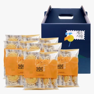 한라봉 봄봄과즐 프리미엄 제주한과 7봉 산자 어르신 먹거리간식 명절선물세트