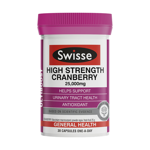 스위스 <b>크랜베리 25000mg</b> 30캡슐