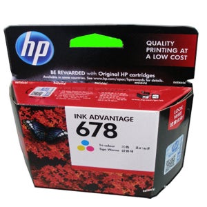 HP 데스크젯 잉크 어드밴티지 2515 e 올인원 프린터 CZ280B 정품 칼라 잉크 카트리지 CZ108aa