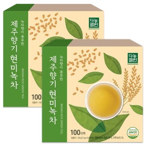 다농원 제주향기 현미녹차 100T+100T 총200T