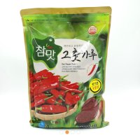 참맛 고춧가루 고추가루 한식 / 중식 청양 보통 맛 매운 맛(중국산) 1kg 업소 가정 용