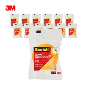 3M 스카치 다용도테이프 리필 550R /18mmX30M/낱개